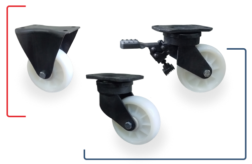 heavy duty castor wheel