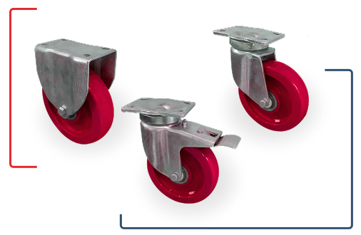 heavy duty castor wheel
